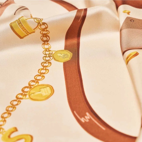 Senreve Supernova Silk Scarf NWT - Picture 2 of 5